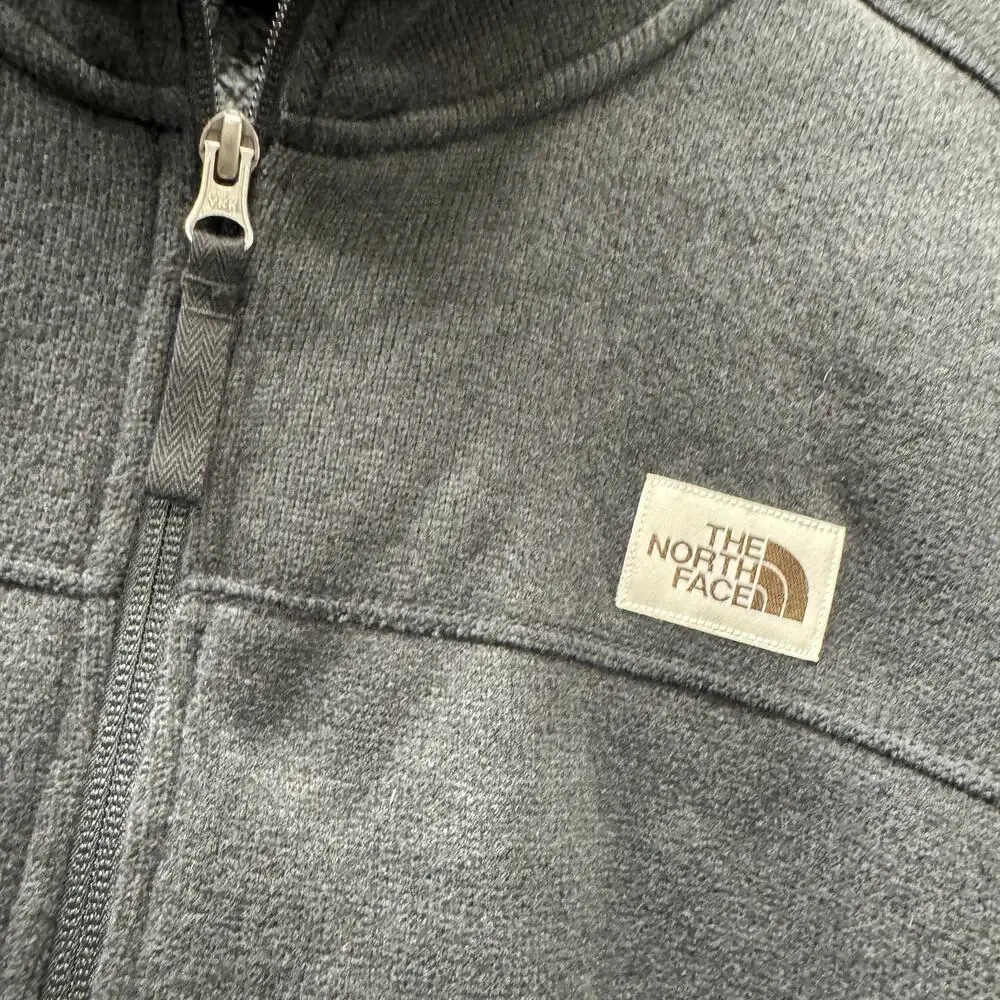 The North Face Jacket Mens‎ XL Gray 1/4 Zip Fleece Pullover Gorpcore Heavyweight